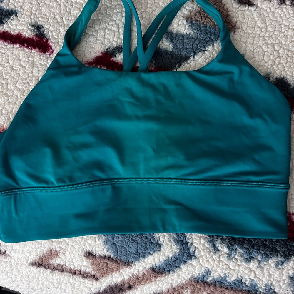 lululemon athletica Turquoise Sports Bra